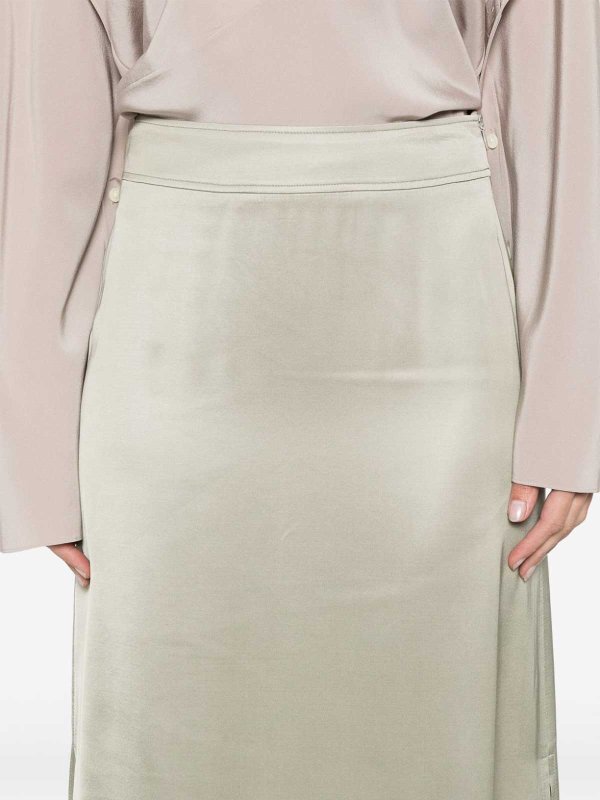 The Best Shops PESERICO: ロングシャツ - ロングスカート - ライトグリーン