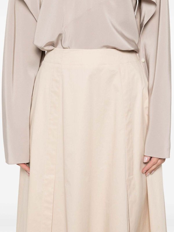 PESERICO buy online 膝丈/ミディスカート - ベージュ