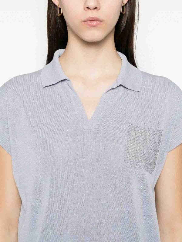 Polo - Bleu shop online: PESERICO