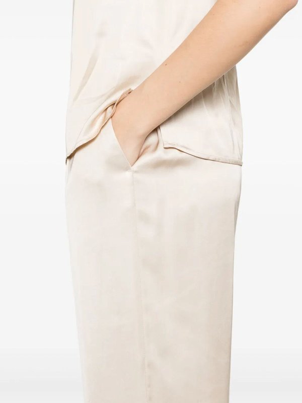 カジュアルパンツ - ベージュ shop online: PESERICO