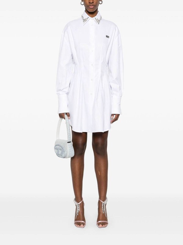 PHILIPP PLEIN: Robes courtes online - Robe Courte - Blanc