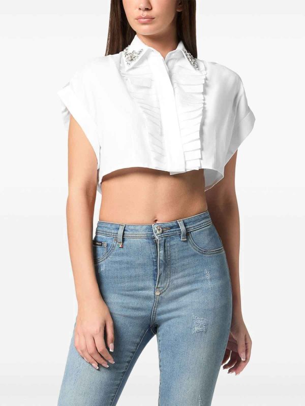 Hemd - Weiß shop online: PHILIPP PLEIN