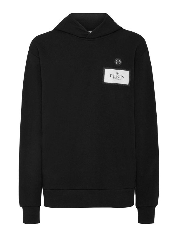 PHILIPP PLEIN: Sweatshirts & Sweaters - Long Sleeve Hoodie