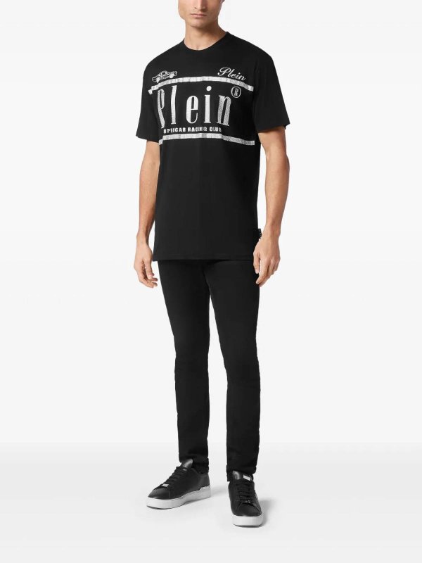 PHILIPP PLEIN: T-shirts online - T-Shirt - Noir