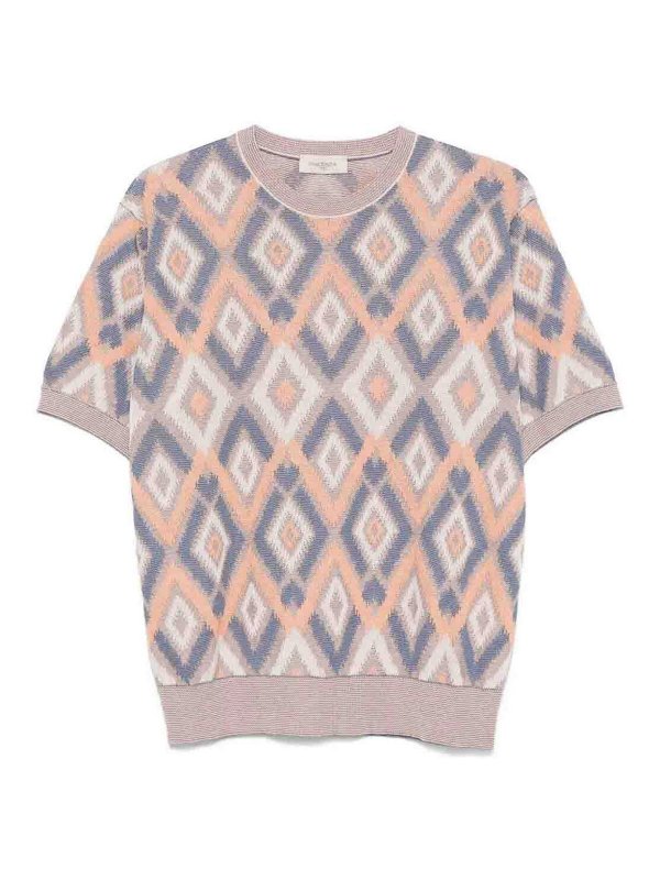 PIACENZA CASHMERE: クルーネック - クルーネック - ブルー