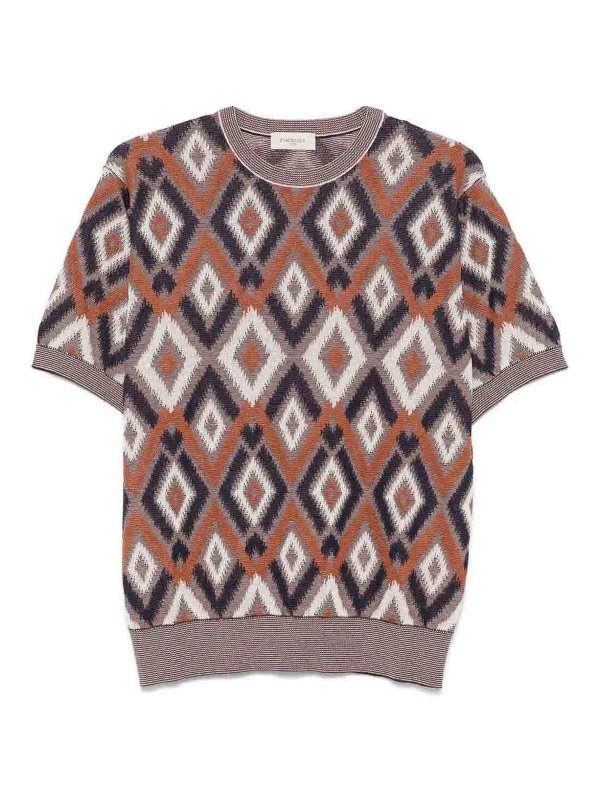 PIACENZA CASHMERE: クルーネック - クルーネック - ブルー