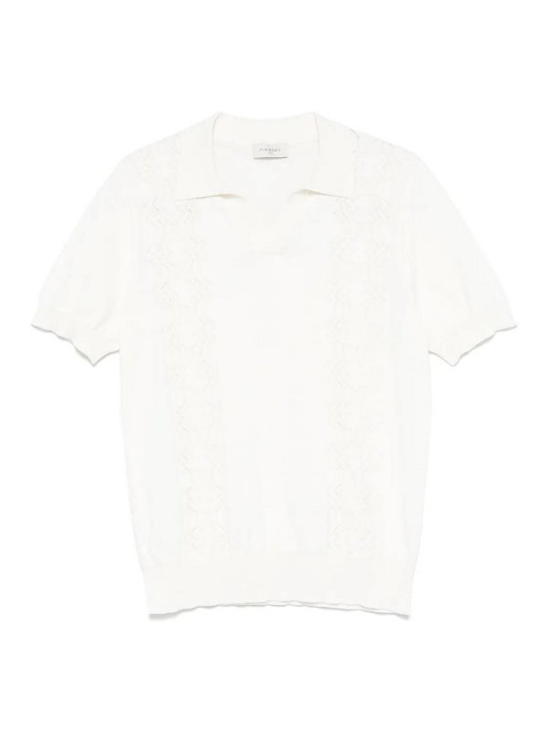 PIACENZA CASHMERE: ポロシャツ - ポロシャツ - 白