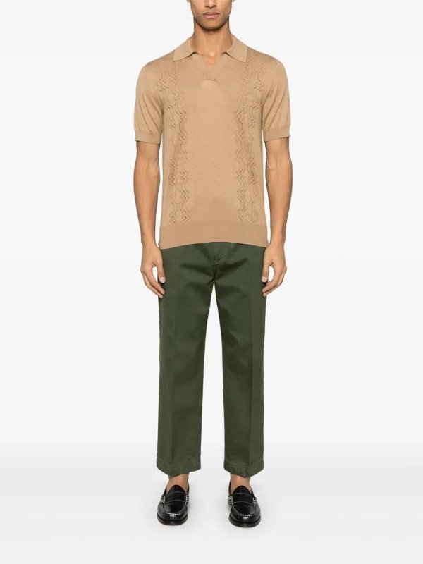 PIACENZA CASHMERE: polo shirts online - Short Sleeve Polo