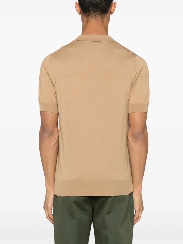 Short Sleeve Polo shop online: PIACENZA CASHMERE