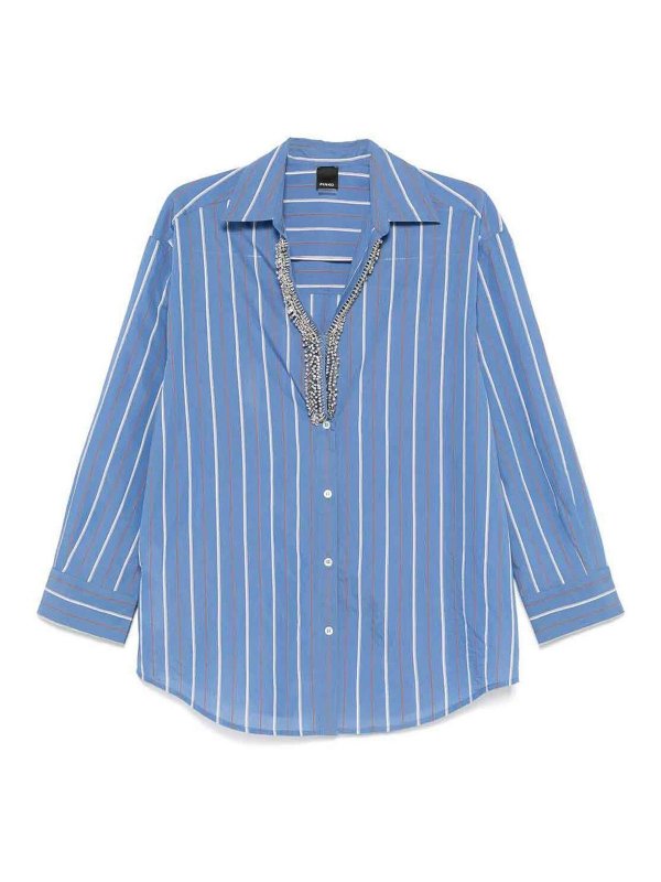 Pinko: Camisas - Camisa - Azul