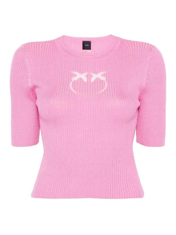 Pinko: maglia collo rotondo - Maglione tritone