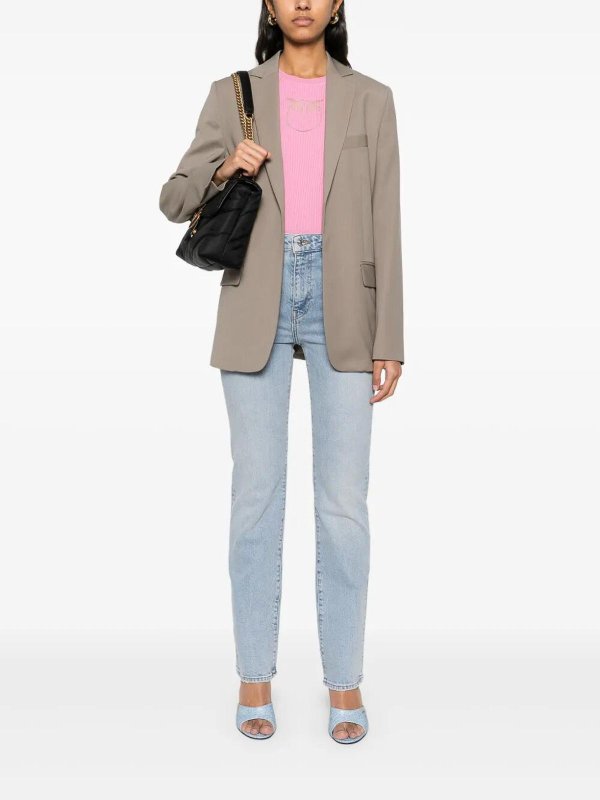 Pinko: maglia collo rotondo online - Maglione tritone