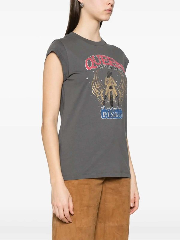 The Best Shops Pinko: Camisetas - Camiseta - Gris