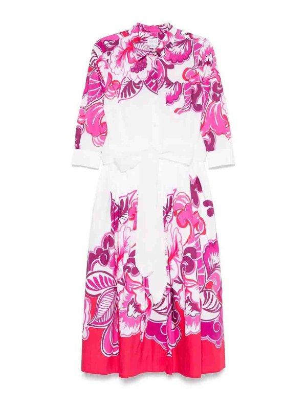 SARA ROKA: ニーレングスドレス - 膝丈ドレス - ヌードカラー