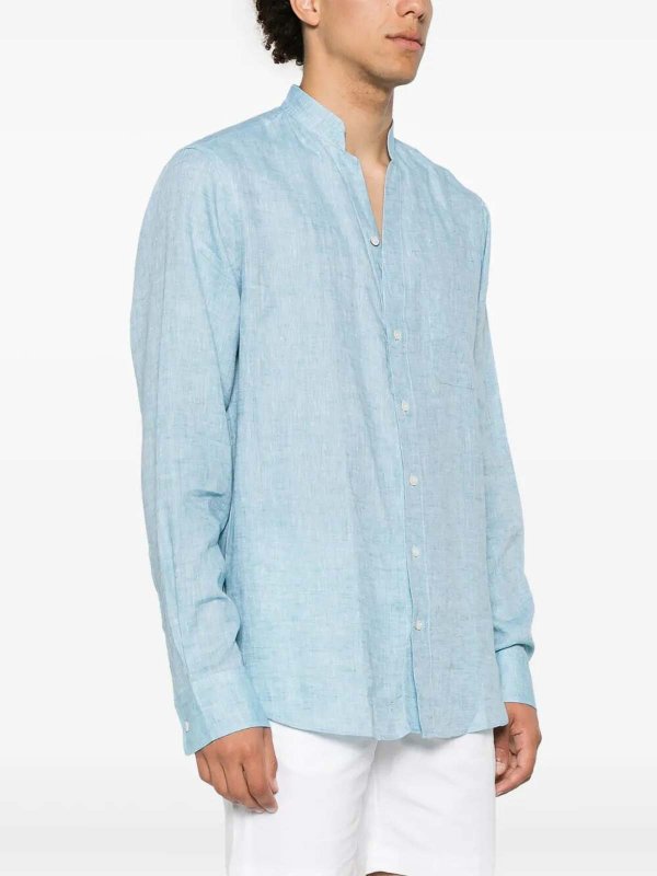 シャツ - ブルー shop online: SEASE