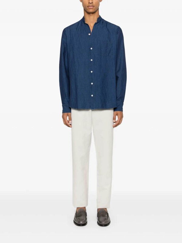 SEASE: camicie online - Camicia di denim Fish Tail