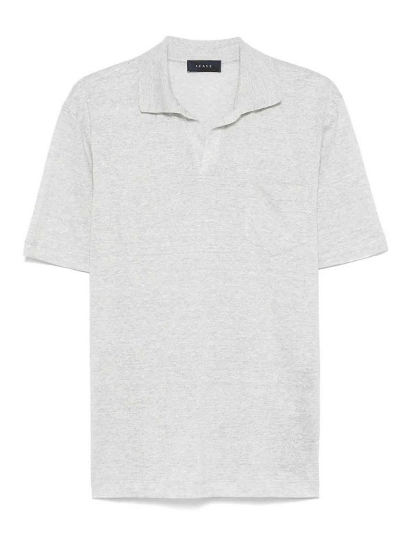 SEASE: T-shirts - T-Shirt - Hellgrau