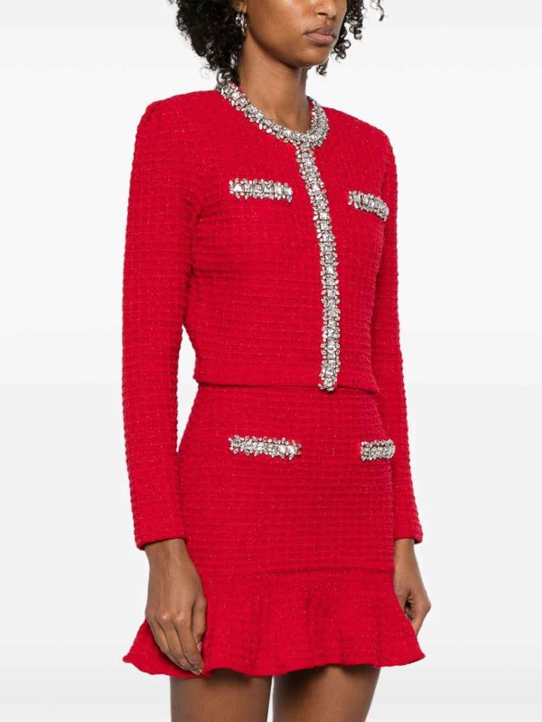 Self Portrait buy online カーディガン - 赤