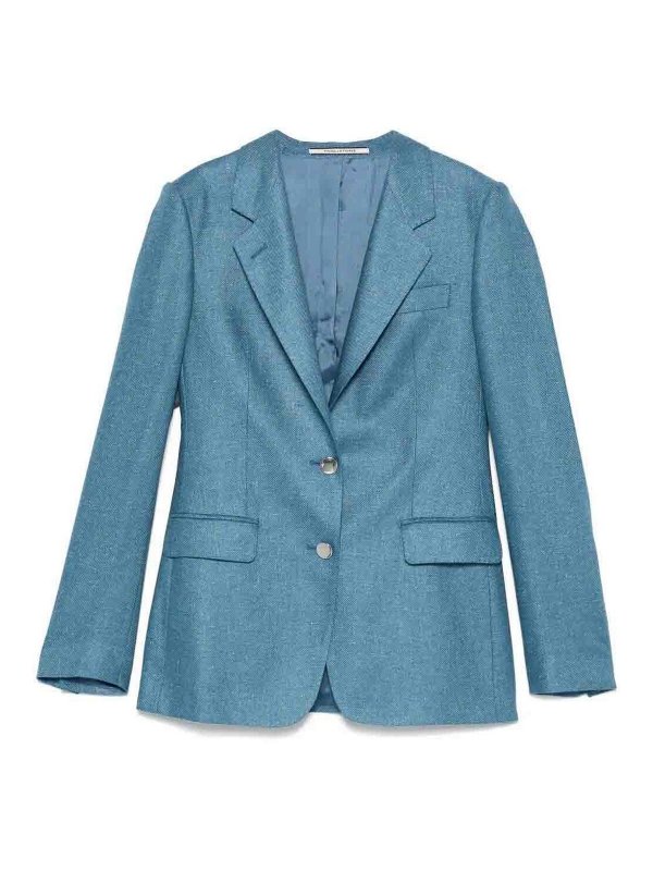 TAGLIATORE: Blazer - Blazer - Azul
