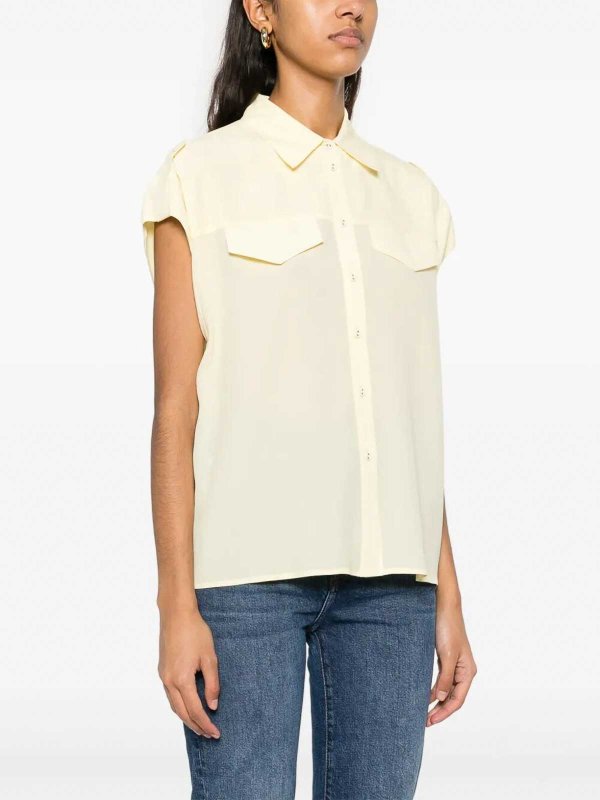 The Best Shops TWINSET: Hemden - Hemd - Creme