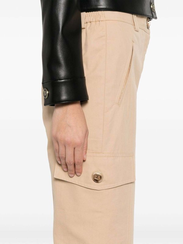 The Best Shops TWINSET: カジュアルトラウザー - カジュアルパンツ - ライトグレー