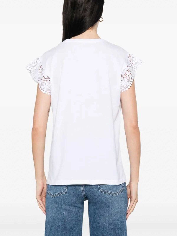 The Best Shops TWINSET: Camisetas - Camiseta - Blanco