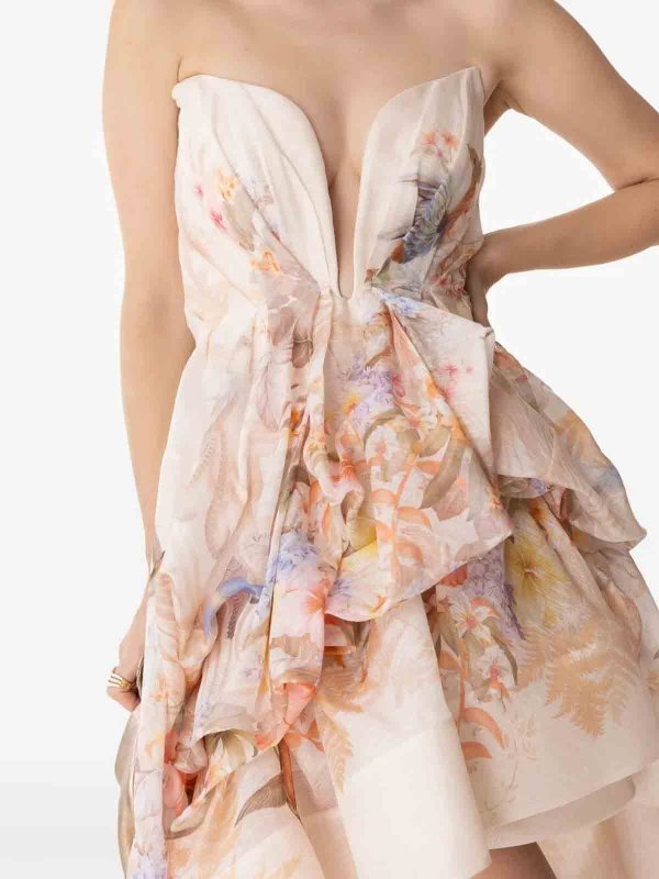 The Best Shops ZIMMERMANN: cocktail dresses - IlluminateDraped Mini Dress