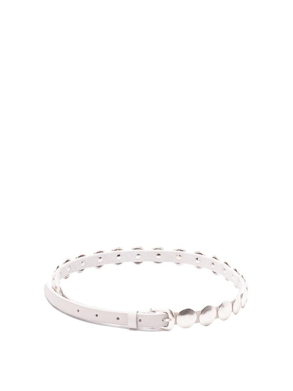 GOLDEN GOOSE: ベルト - ベルト - クリーム