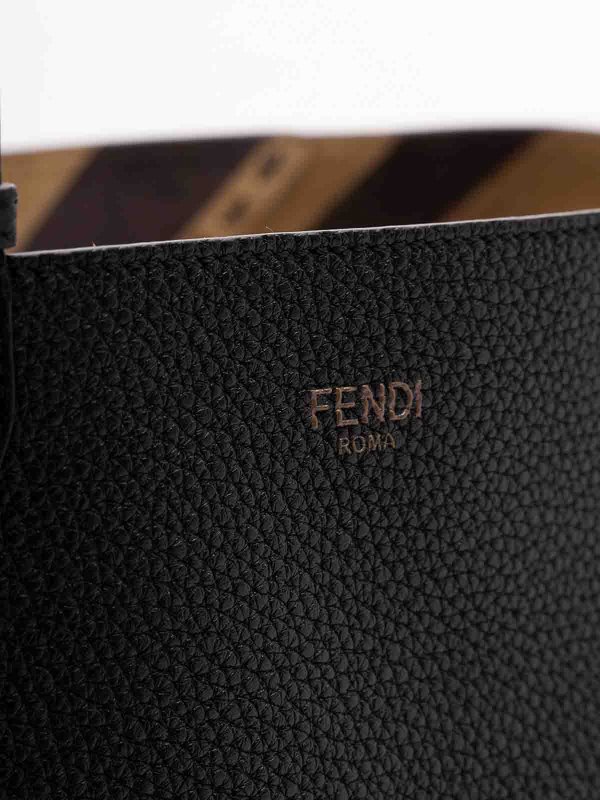 Selleria DiagLarge Shopper shop online: FENDI