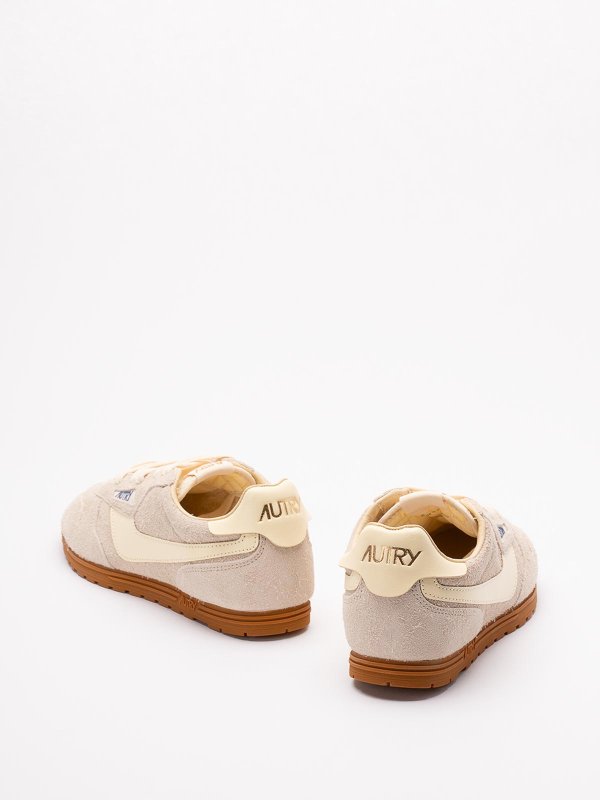 The Best Shops AUTRY: trainers - Windspin suede and leather trainers