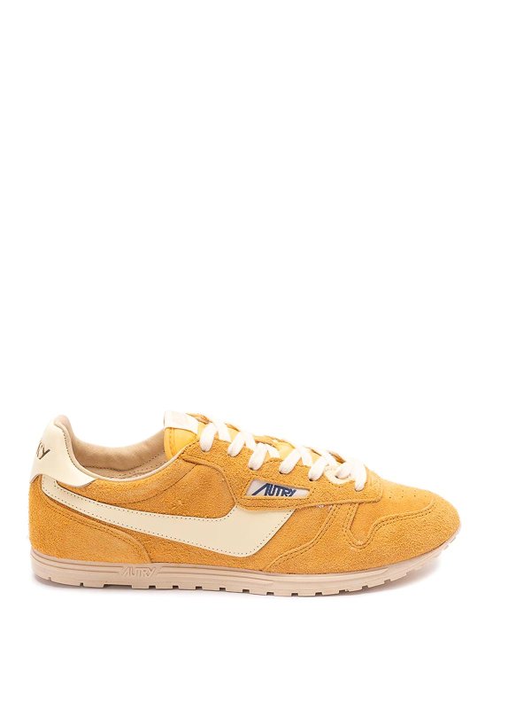 AUTRY: trainers - Windspin suede and leather trainers