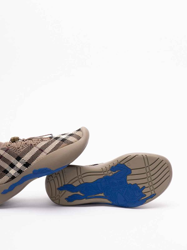 Baskets - Gris shop online: BURBERRY