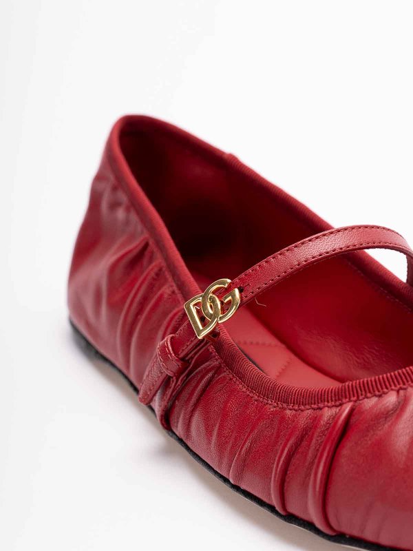 DOLCE & GABBANA buy online Ballerines - Rouge