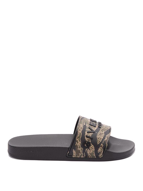 GIVENCHY: sandals - Slide Flat Sandals