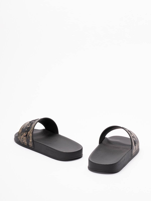 The Best Shops GIVENCHY: sandals - Slide Flat Sandals