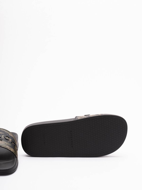 Slide Flat Sandals shop online: GIVENCHY