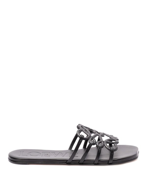 LOEWE: sandals - Petal AnagramSlides