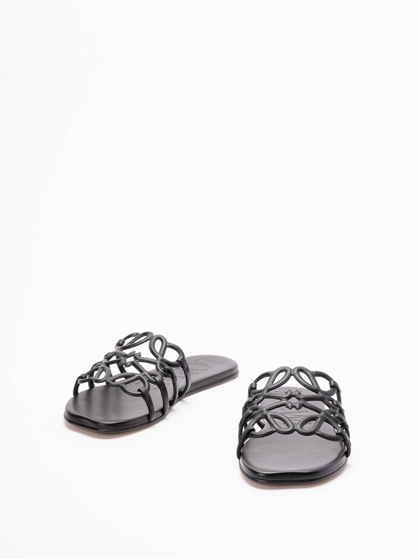 LOEWE: sandals online - Petal AnagramSlides