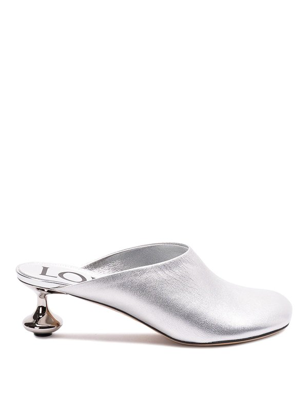LOEWE: Mules - Mules - Silber