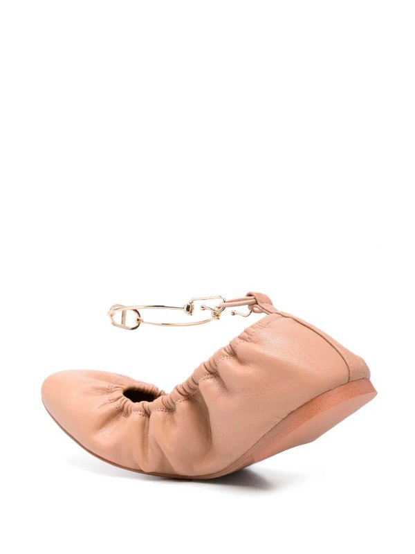 The Best Shops TWINSET: フラットシューズ - フラットシューズ - キャメル