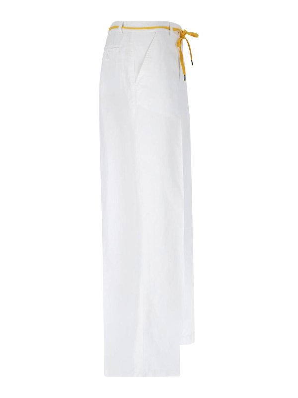 The Best Shops ASPESI: Pantalones casual - Pantalón Casual - Blanco