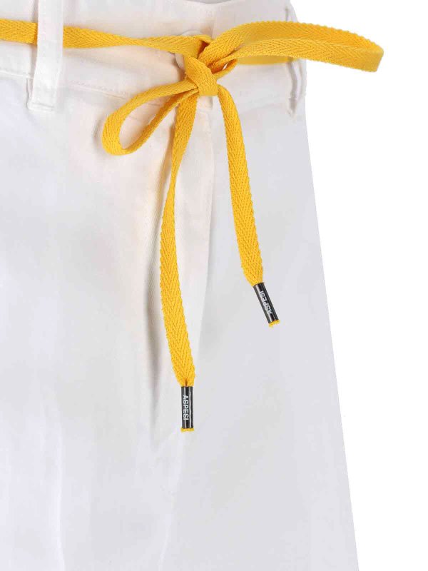 Pantalón Casual - Blanco shop online: ASPESI