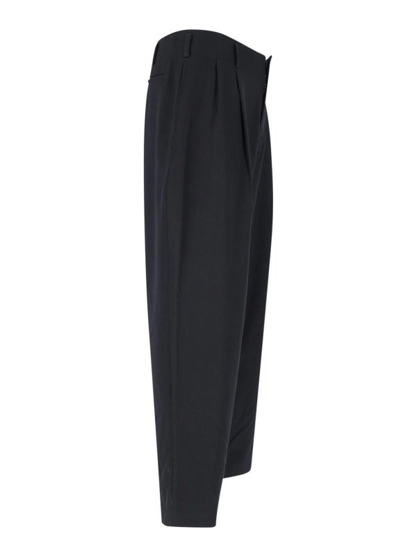 The Best Shops COMME DES GARÇONS HOMMES PLUS: カジュアルトラウザー - カジュアルパンツ - 黒