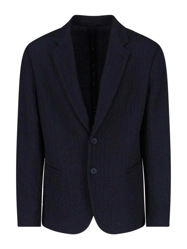 GIORGIO ARMANI: Blazer - Blazer - Blau