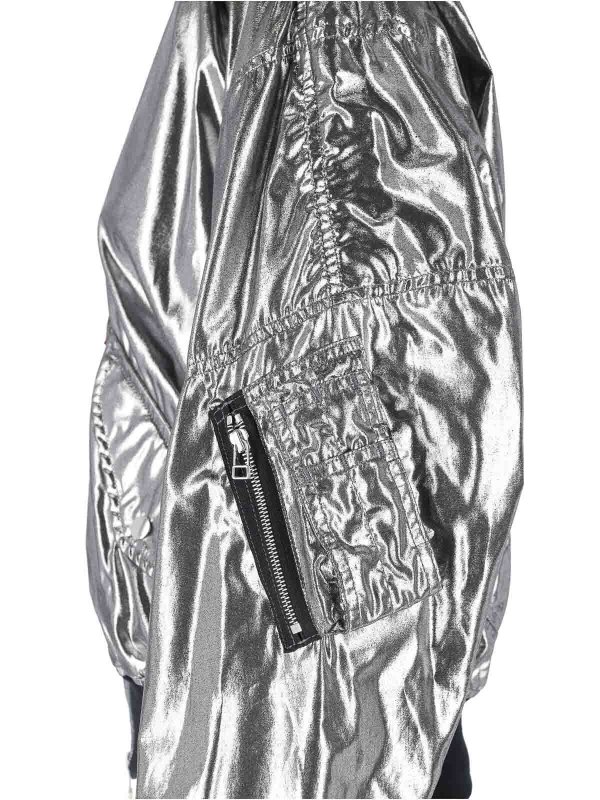 The Best Shops JUNYA WATANABE: ボンバージャケット - ボンバージャケット - 銀