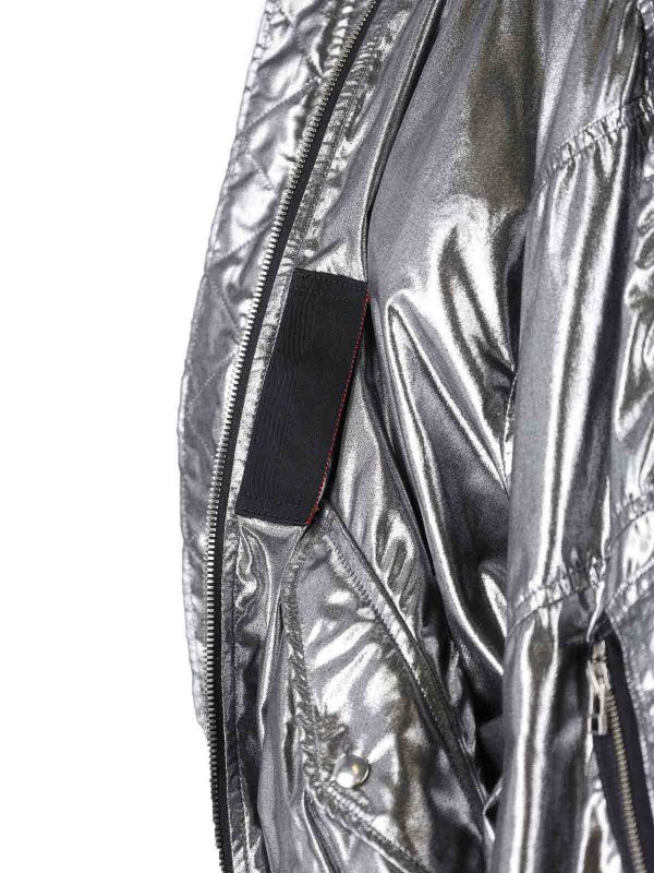 Junya Watanabe Bomber Zip - Silver - Women | JOJ011S251