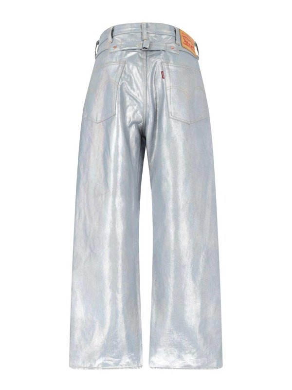 JUNYA WATANABE: straight leg jeans online - X Levis Strauss Jeans Dritti Logo