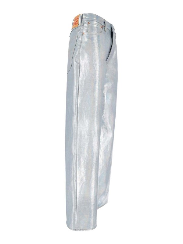 The Best Shops JUNYA WATANABE: straight leg jeans - X Levis Strauss Jeans Dritti Logo