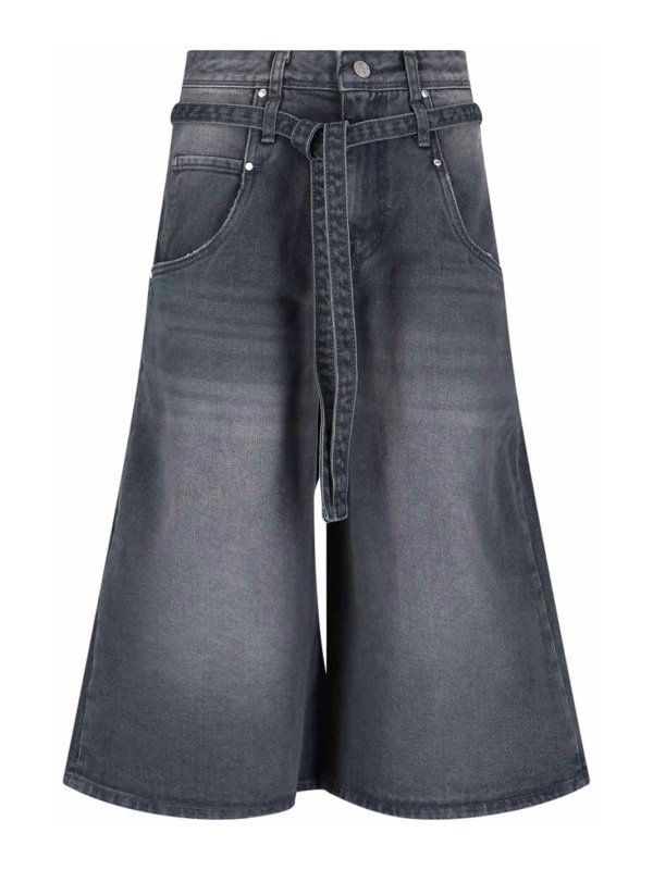 LOW CLASSIC: Jeans évasés - Jean Bootcut - Gris