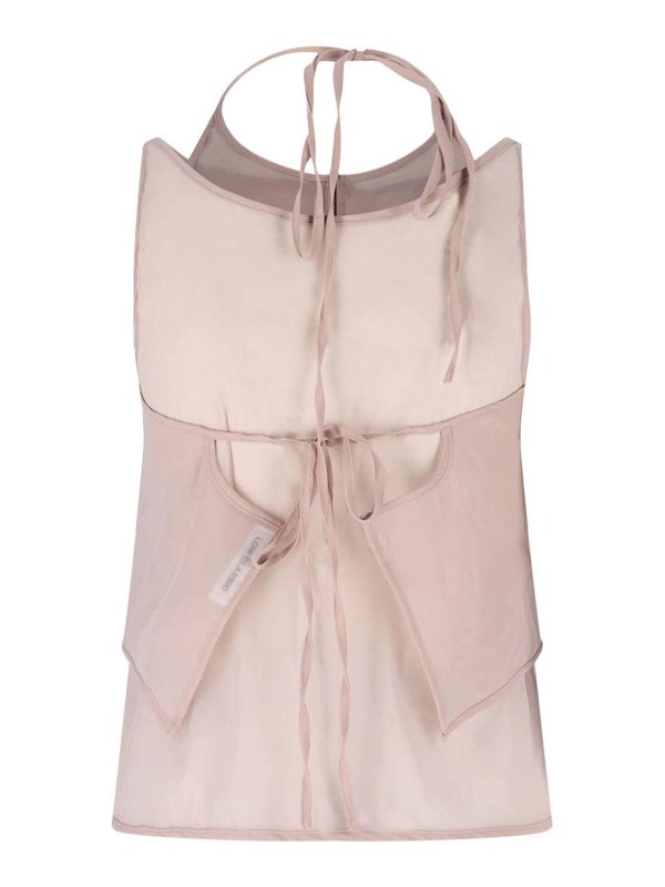 LOW CLASSIC: Tops y camisetas sin mangas online - Top - Color Carne Y Neutral